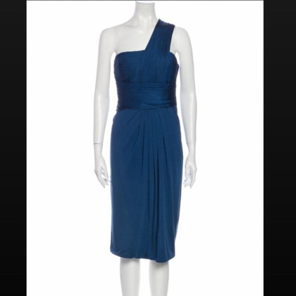 ñ3.1 Phillip Lim Blue Silk Dress Size S